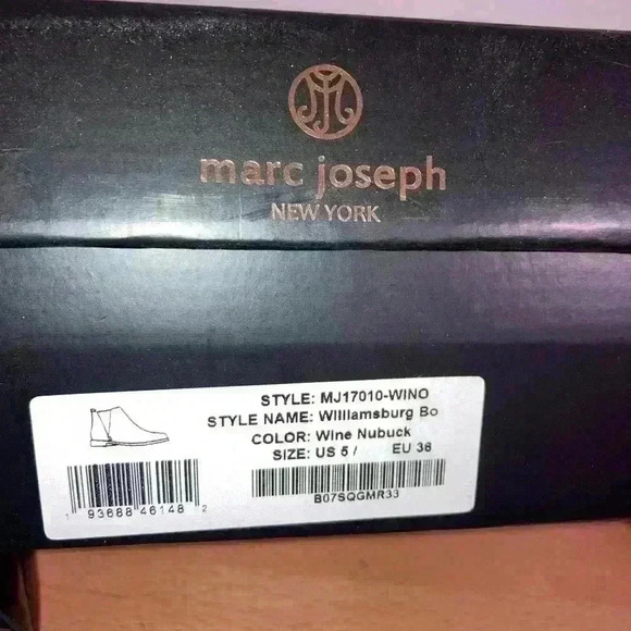 MARC JOSEPH Williamsburg Bootie Wine - Picture 10 of 11